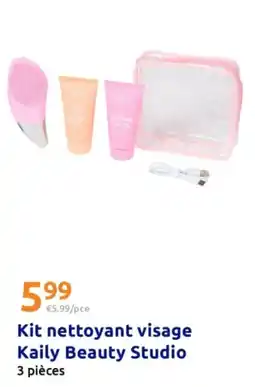 Action Kaily Beauty Studio Kit nettoyant visage offre