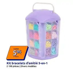 Action Kit bracelets d'amitié 5-en-1 offre