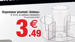 Bazarland Organiseur pivotant selena offre