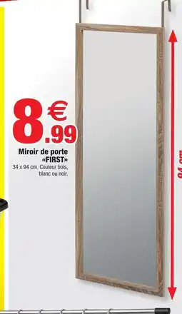 Bazarland Miroir de porte first offre
