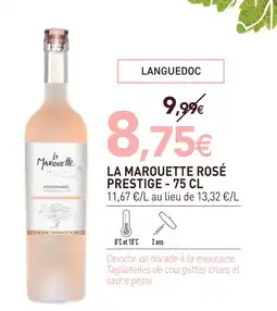 naturéO La marouette rosé prestige offre