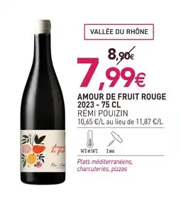 naturéO Rémi pouizin amour de fruit rouge 2023 offre