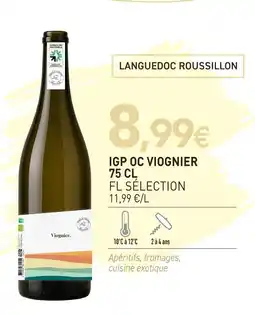 naturéO Fl sélection igp oc viognier offre