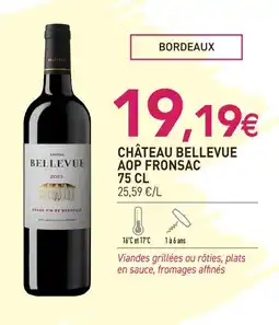 naturéO Château bellevue aop fronsac offre