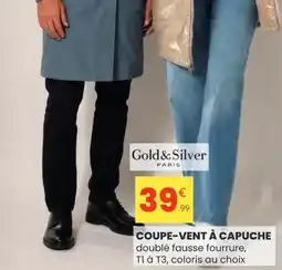 Stokomani Coupe-vent à capuche offre