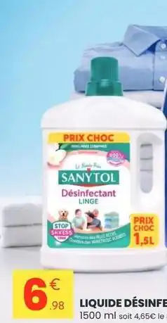 Stokomani Sanytol - liquide désinfectant offre