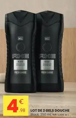Stokomani Axe - lot de 2 gels douche offre