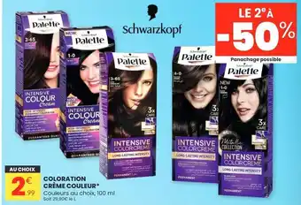 Stokomani Schwarzkopf - coloration crème couleur offre