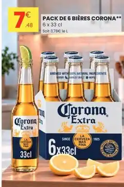 Stokomani Corona - pack de 6 bières offre