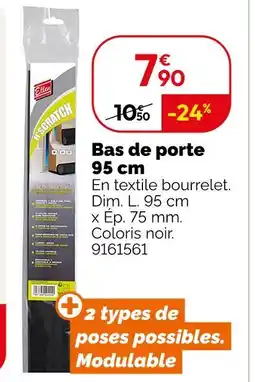 Weldom Bas de porte 95 cm offre