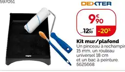 Weldom Dexter kit mur/plafond offre