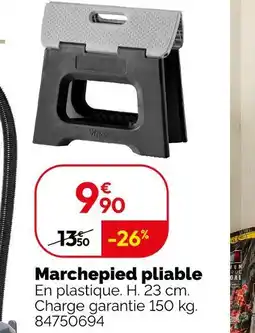 Weldom Marchepied pliable offre