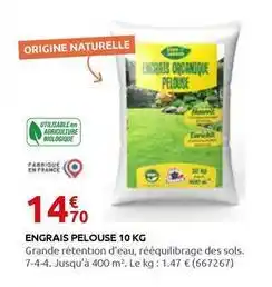 Rural Master Engrais pelouse offre