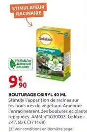 Rural Master Solabiol - bouturage osiryl 40 ml offre