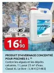 Rural Master Produit d'hivernage concentré pour piscines offre