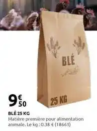 Rural Master Blé 25 kg offre