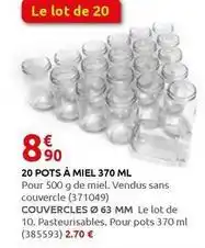 Rural Master 20 pots à miel offre