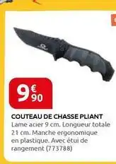 Rural Master Couteau de chasse pliant offre
