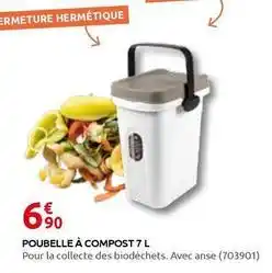 Rural Master Poubelle à compost 7 l offre