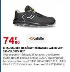 Rural Master Jallatte - chaussures de sécurité basses offre