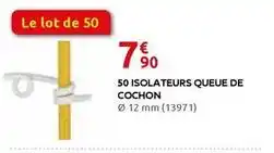 Rural Master 50 isolteurs queue de cochon offre