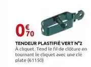 Rural Master Tendeur plastifie vert n2 offre