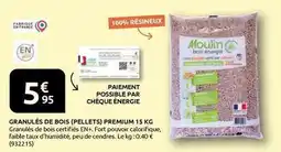 Rural Master Granulés de bois (pellets) premium 15 kg offre