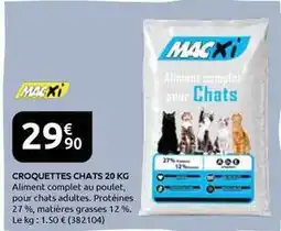 Rural Master Complet - croquettes chats 20 kg offre