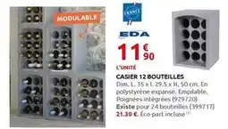 Rural Master Eda - casier 12 bouteilles offre