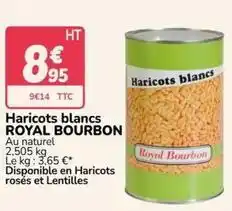 Promocash Royal - haricots blancs offre