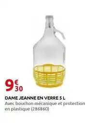 Rural Master Dame jeanne en verre offre