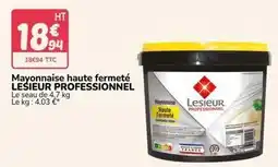 Promocash Lesieur - mayonnaise haute fermeté offre