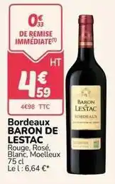 Promocash Baron de lestac - bordeaux offre