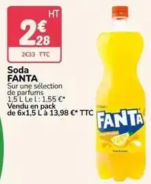 Promocash Fanta - soda offre
