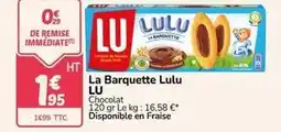 Promocash Lu - la barquette lu offre