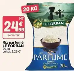 Promocash Le forban - riz parfumé offre