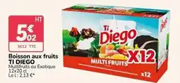 Promocash Boisson aux fruits offre