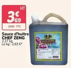 Promocash Chef - sauce d'huître offre
