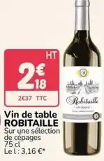 Promocash Vin de table offre