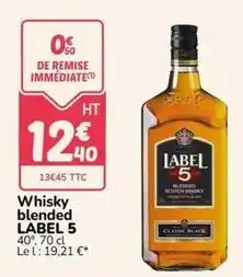 Promocash Scotch - whisky blended offre