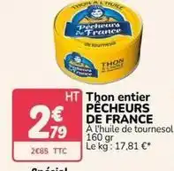 Promocash Thon entier offre
