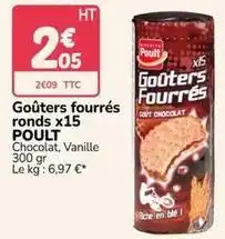 Promocash Goûters fourrés ronds offre