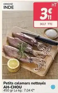 Promocash Petits calamars nettoyés offre