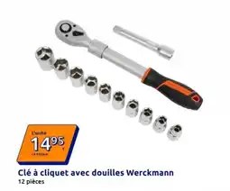 Action Werckmann - clé à cliquet avec douilles offre