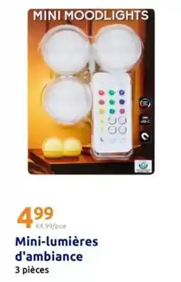 Action Mini-lumières d'ambiance offre