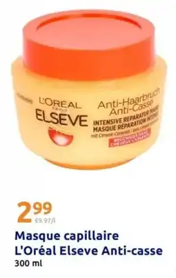 Action L'oréal - masque capillaire elseve anti-casse offre