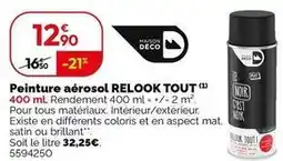 Weldom Relook tout - peinture aérosol offre