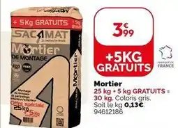 Weldom Mortier offre