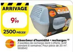 Weldom Equation - absorbeur d'humidité + recharges offre