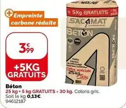 Weldom Béton offre